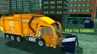 US Garbage Truck Drive 2019 Screen Shot 0