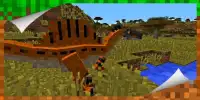 Dinosaurs X Craft Mod Minecraft Screen Shot 6
