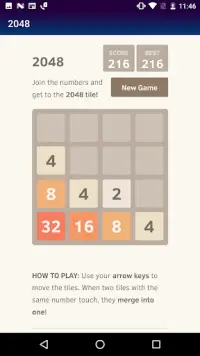 2048 Screen Shot 1