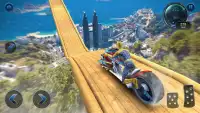Moto Spider Vertical Ramp: Jump Bike Ramp Games Screen Shot 1