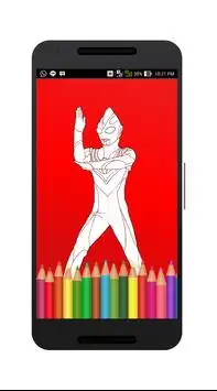 Ultraman Zeero: Fun Coloring for Adults and Kids Screen Shot 0