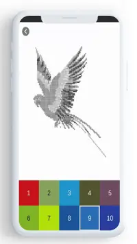 Birds Color By Number, pixel bird coloring Screen Shot 10