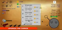 Idle Cannon: Gewinne den Kampf im Clicker-Spiel Screen Shot 3