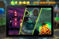 Halloween Game -  Spooky Town Endless Runner Screen Shot 1