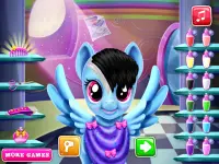Pony Games Hairstyle, Dress Up Screen Shot 1