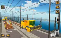 Indian Railway Bridge Builder: Zug Spiele 2017 Screen Shot 2