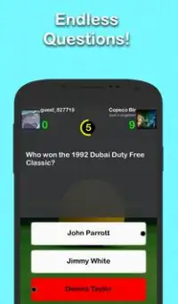 Snooker Trivia Screen Shot 2