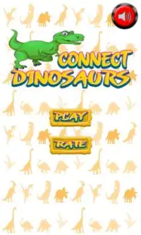 Connect dinosaur games free Screen Shot 0
