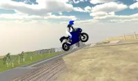 motorfiets bestuurder 3D Screen Shot 10