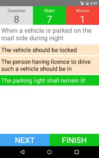 Driving Licence Test - English Screen Shot 10