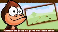 Kenny Kong wants Bananas: Platform Runner & jumper Screen Shot 1