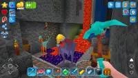 JurassicCraft: Free Block Build & Survival Craft Screen Shot 9