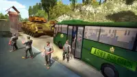 Tentara Komando Pelatih Bus Angkutan Simulator Screen Shot 3