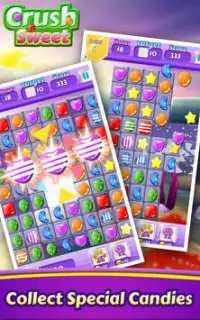 Crush Sweet: Candy Match and Blast Game Screen Shot 1