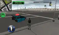 Hover Police Car Crime Unit 3D Screen Shot 0