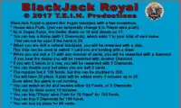 BlackJack Royal Screen Shot 1