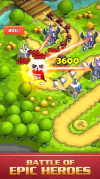 Mini War: Pocket Defense Screen Shot 1