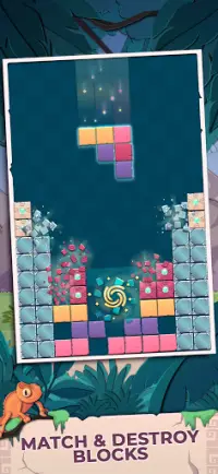 Temple Blocks - Falling Blocks Puzzle Screen Shot 2