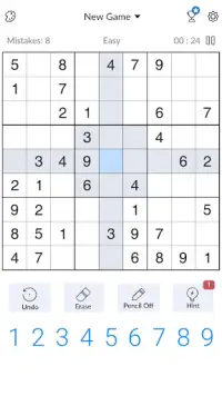 Sudoku - ปริศนาซูโดกุคลาสสิก Screen Shot 1
