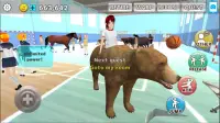 Animal School Simulator. girls and animal life Screen Shot 0