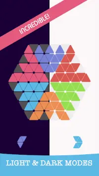 Tricolor: Color Triangle Block Screen Shot 2