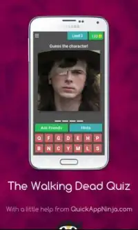 The Walking Dead Quiz Screen Shot 2
