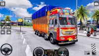 Indian Lorry Cargo Truck Games Screen Shot 1