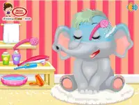 Baby Elephant Salon Screen Shot 1