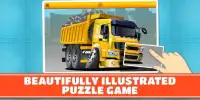 Trucks & Vehicles Kids Puzzles Screen Shot 0