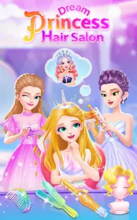 Salón de belleza de princesas Screen Shot 0