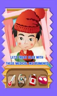 Cúm Doctor - Phẫu thuật game Screen Shot 1