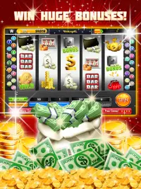 Billete verde Slots - Big Win Screen Shot 1