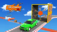 Ramp Car Stunts 2020: GT Mega Ramps Screen Shot 0