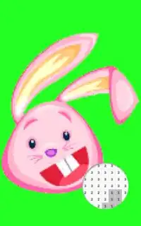 Bunny Color By Number - Pixel Art Screen Shot 2