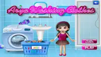 Arya Washing Clothes Kids Game Screen Shot 0