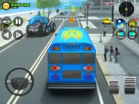 Juego De Autobús Escolar En 3D Screen Shot 10
