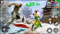 pejuang legenda: kung fu permainan pertempuran Screen Shot 3