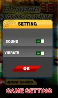 Extreme 3D Moto Racing Screen Shot 1