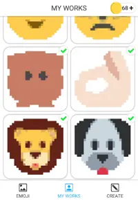 Emoji Color Pixel Art Screen Shot 1