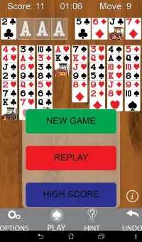 FreeCell Solitaire Mini Screen Shot 8