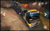 Euro Truck: Driving Simulator Cargo Delivery Game Screen Shot 2