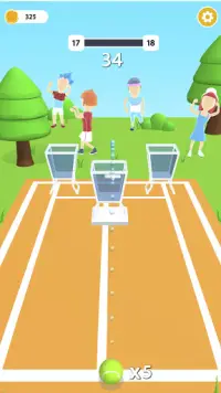 Tennis Bouncing Master 3D Screen Shot 1