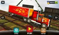 Impossible 18 wheeler Truck Driving Tracks Screen Shot 2