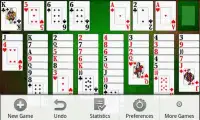 Freecell solitaire Screen Shot 1