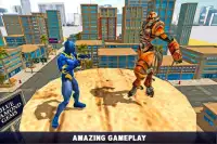 Pantera super herói vingador vs crime cidade Screen Shot 7