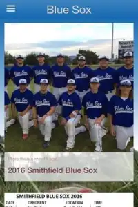 Smithfield Blue Sox Screen Shot 2