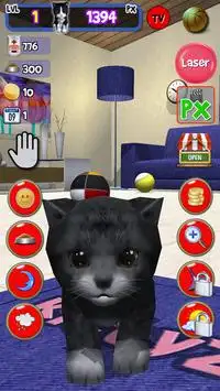 Obdachlose Katze virtuelles Screen Shot 2