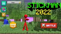 Stickman Survive MultiCraft 3D Screen Shot 0