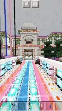 Pink School for Girls. New MCPE Game maps Screen Shot 0