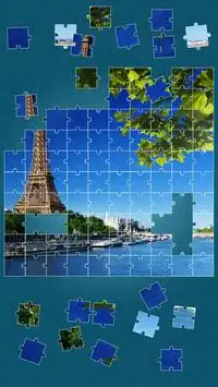 Eiffel Tower Jigsaw Puzzle Screen Shot 12